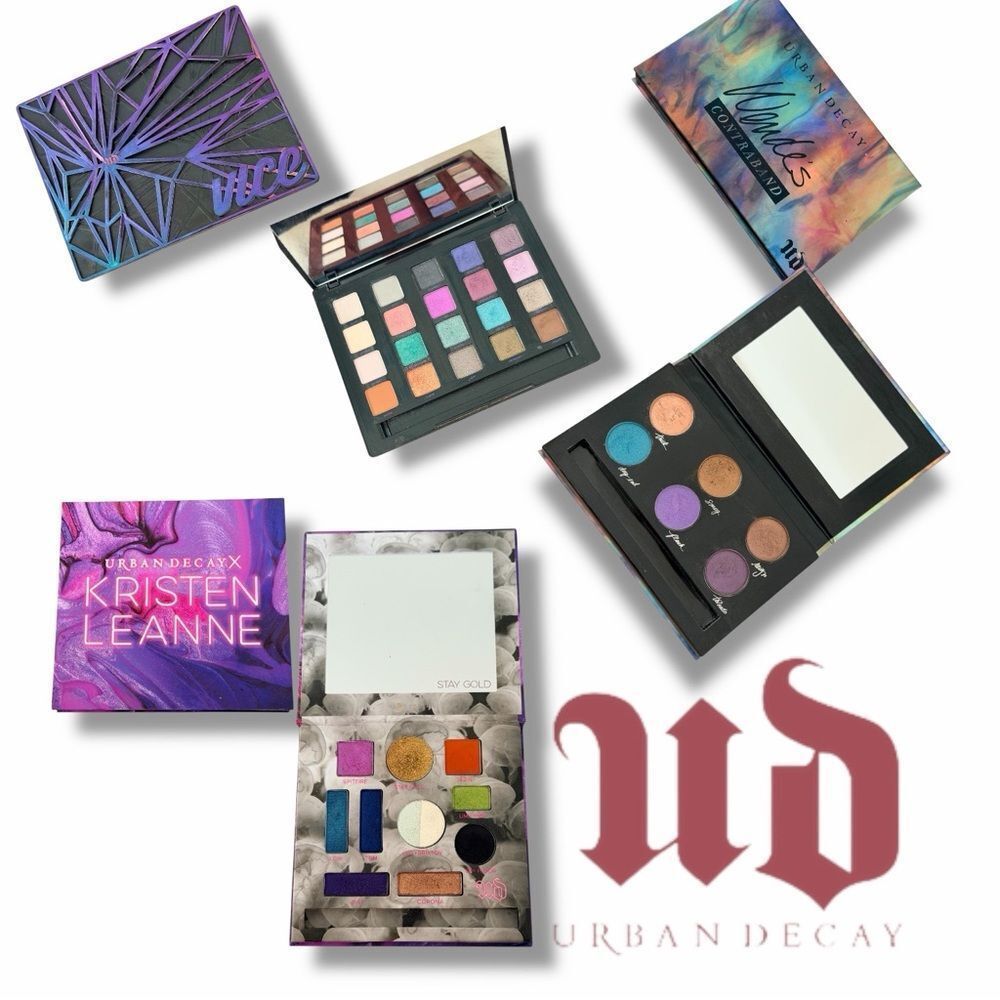 Urban Decay Three Eyeshadow Palettes - Wende’s Contraband, Kristen Leanne & Vice